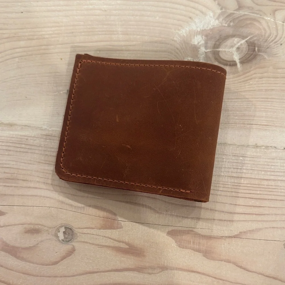 Piko 1988 Tan Leather Key & Card Holder